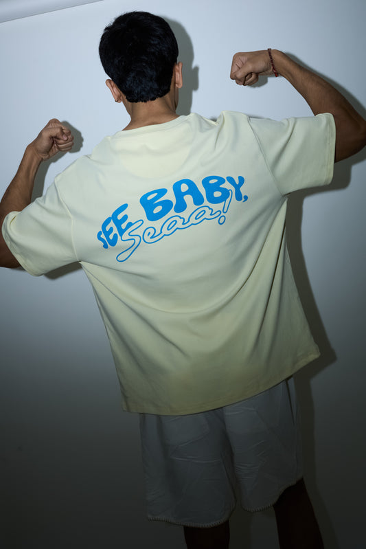 See Baby Sea Tee (Butter Yellow)