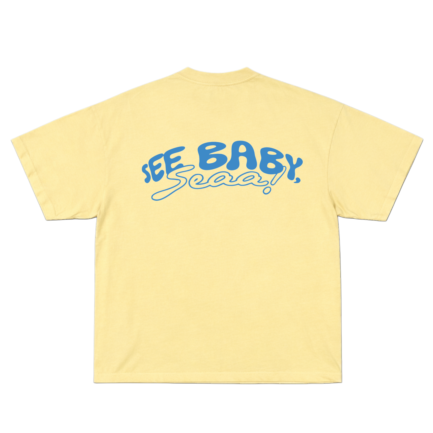 See Baby Sea Tee (Butter Yellow)