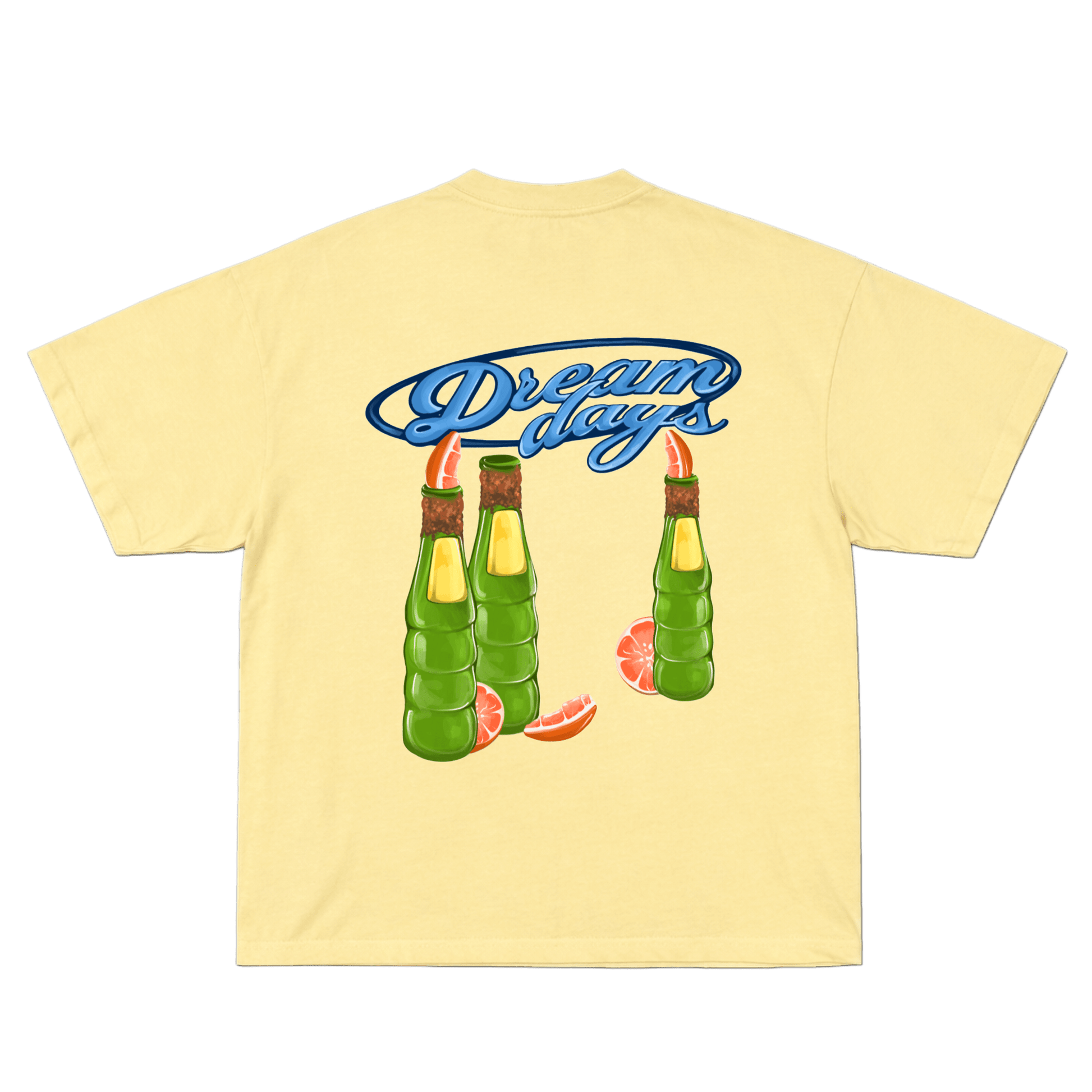 Dream Days Tee (Butter Yellow) - Sunny Rays