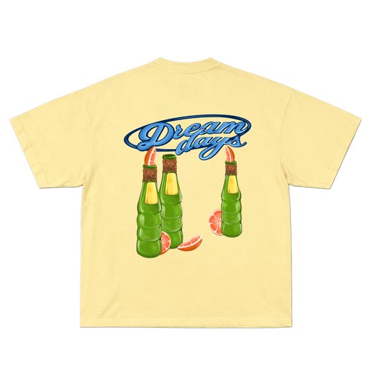 Dream Days Tee (Butter Yellow) - Sunny Rays