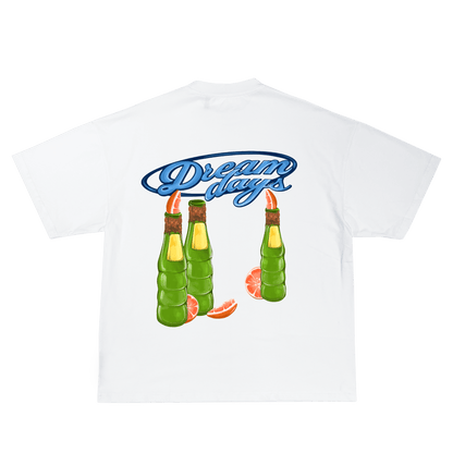 Dream Days Tee (White) - Sunny Rays