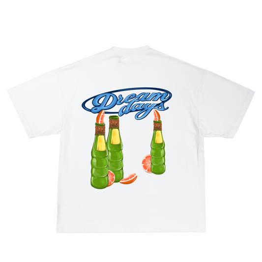 Dream Days Tee (White) - Sunny Rays