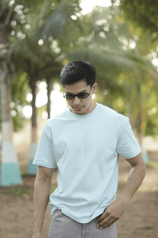 Pool Boi Tee ( Ocean Blue ) - Sunny Rays