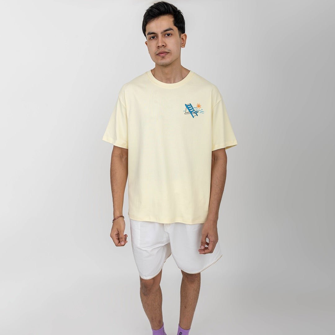 See Baby Sea Tee (Butter Yellow) - Sunny Rays