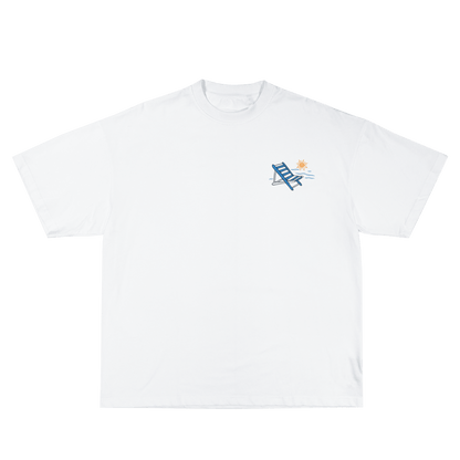 See Baby Sea Tee (White) - Sunny Rays